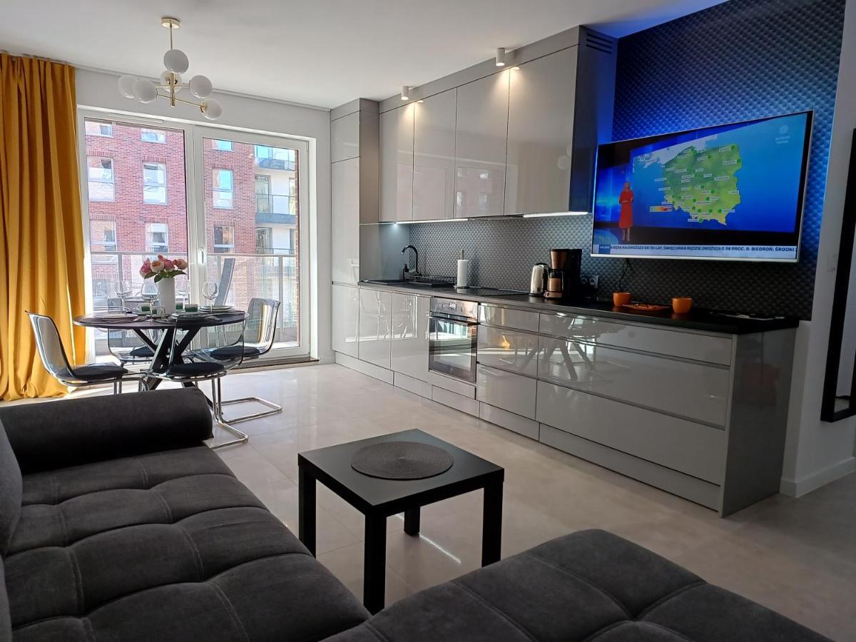 Mak Apartment Grobla - Free Parking - 3 Rooms 그단스크 외부 사진